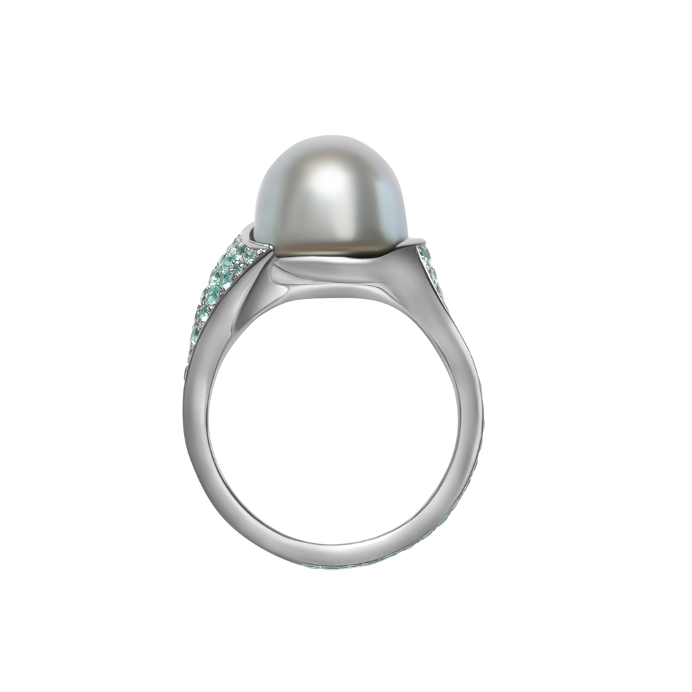 Timeless paraiba ring