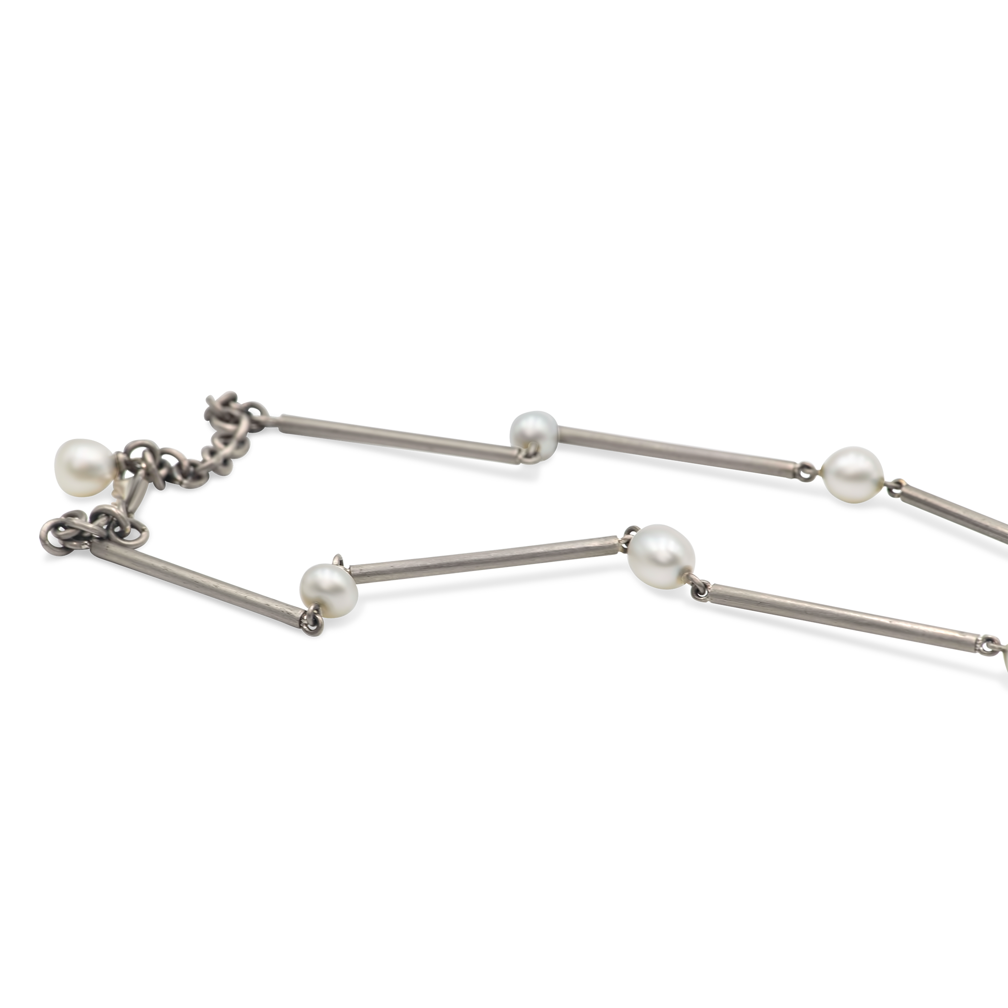 Titanium Pearl Choker