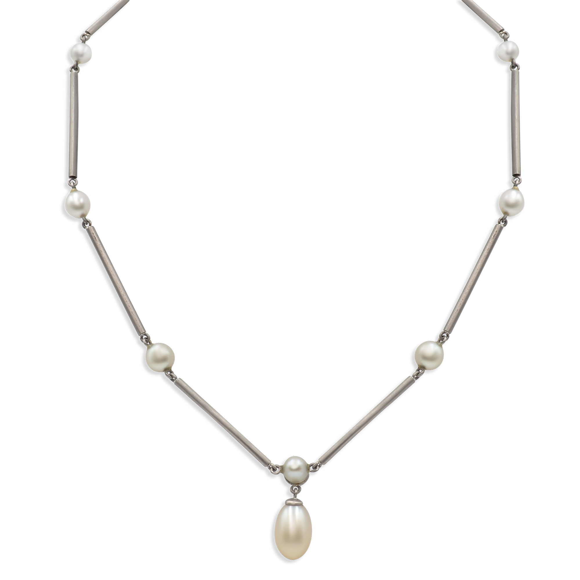 Titanium Pearl Choker