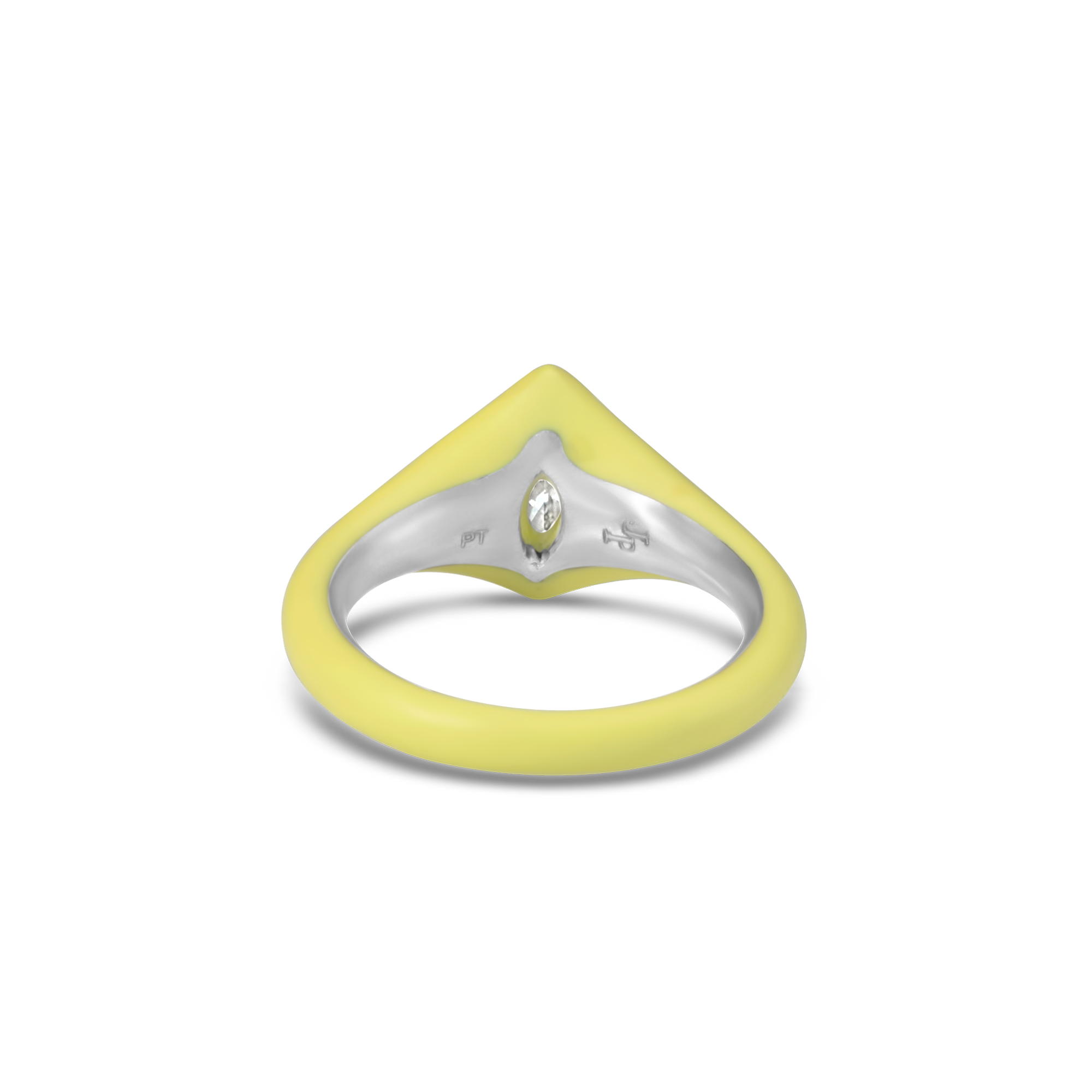 Spring marquise in light yellow